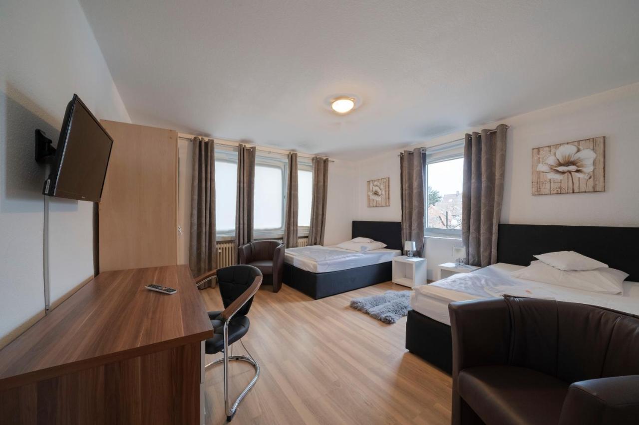 Pension Donau Hannover Bagian luar foto